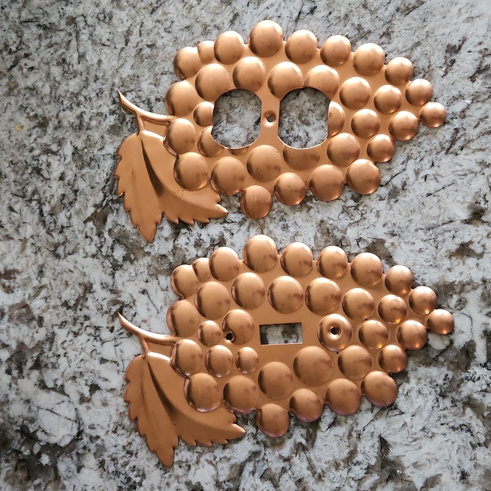 Copper Single Switch and Copper Double Plug Set. Made from solid copper.…